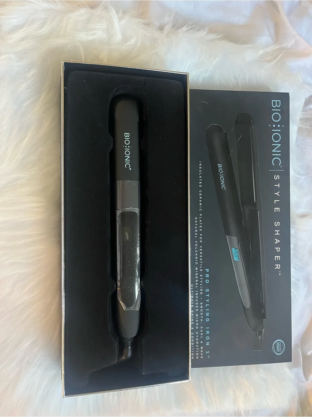 Bio Ionic Black Style Shaper Pro Styling Iron - Black